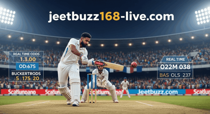 JeetBuzz168 Official: Precision Indian Cricket Scores 2 Compare Historical Scores to Gain Strategic Advantage