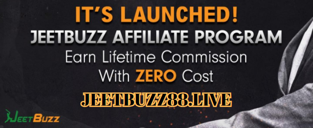 JeetBuzz Affiliate Commission Rates -Jeetbuzz login