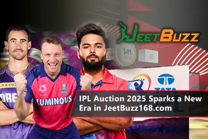 IPL Auction 2025 Live Updates & Bidding Action on JeetBuzz168.com